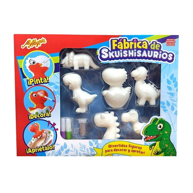 Set de Juego Mi Alegría Fábrica de Skuishisaurios