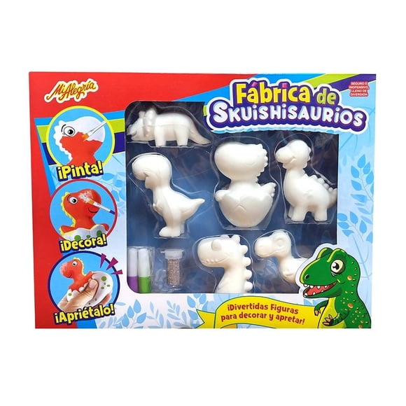 Set de Juego Mi Alegría Fábrica de Skuishisaurios