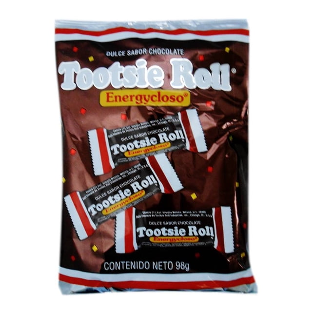Caramelo suave Tootsie Roll Energycloso sabor chocolate 98 g