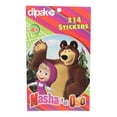 thumbnail image 1 of Stickers Dipak Masha y el Oso 1 paquete con 214 pzas, 1 of 4