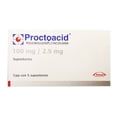 thumbnail image 1 of Proctoacid supositorios 5 pzas, 1 of 4