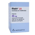 thumbnail image 1 of Ritalín LA 40 mg 30 cápsulas liberación prolongado, 1 of 4