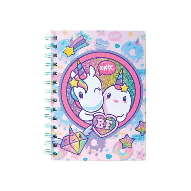 Libreta Danpex Tamaño Esquela con Espiral y Elástico 70 Hojas Rayadas Onix