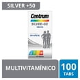 thumbnail image 1 of Multivitamínico Centrum Silver +50 100 tabletas, 1 of 4