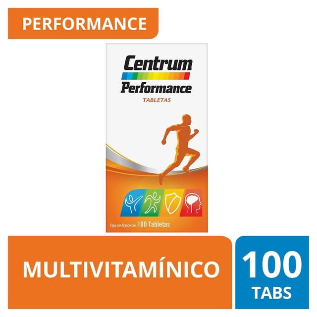 Multivitamínico Centrum Performance 100 tabletas