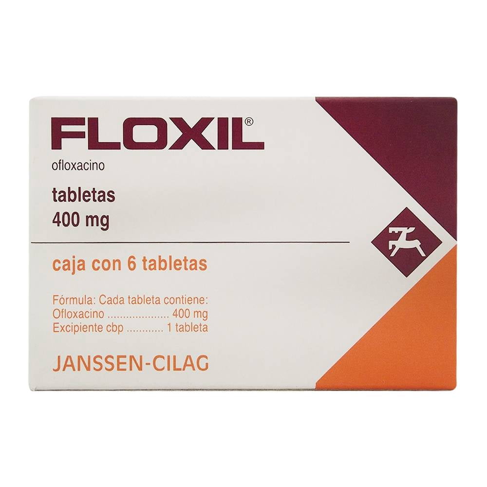 Floxil tabletas 6 pzas de 400 mg c/u | Walmart en línea