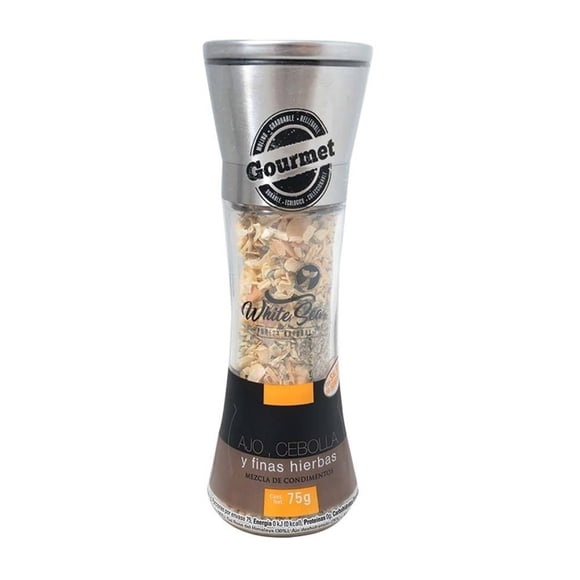 Mezcla de condimentos White Sea ajo, cebolla y finas hierbas 75 g