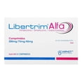 thumbnail image 1 of Libertrim Alfa Trimebutina 200 mg, Galactosidasa 45 mg, Simeticona 75 mg 32 comprimidos, 1 of 4