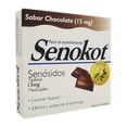 thumbnail image 1 of Laxante Senokot 15 mg tabletas masticables sabor chocolate 18 pzas, 1 of 4