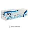 thumbnail image 1 of Amk Amikacina 100 mg/2ml solución inyectable pediátrico 2 ml, 1 of 2
