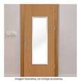 thumbnail image 4 of Espejo Klarity Decorativo Rectangular Laminado Blanco 34x108 cm, 4 of 4