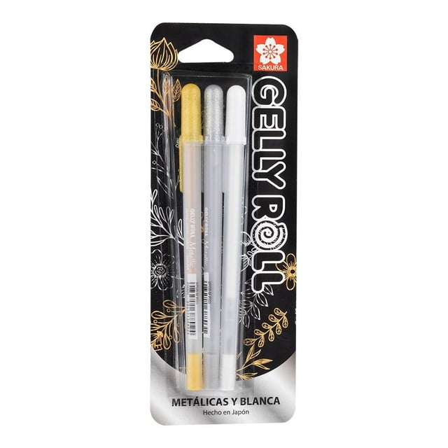 Bolígrafo Sakura Gelly Roll 3 Piezas