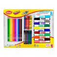 thumbnail image 1 of Set de Colores Vinci 12 Lápices de Colores Jumbo Triangular, 12 Crayones Extra gruesos y 12 Marcadores Lavables, 1 of 4