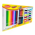 thumbnail image 2 of Set de Colores Vinci 12 Lápices de Colores Jumbo Triangular, 12 Crayones Extra gruesos y 12 Marcadores Lavables, 2 of 4