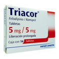 thumbnail image 1 of TRIACOR 5/5M Triacor tabletas 5 mg/5 mg 14 pzas, 1 of 4