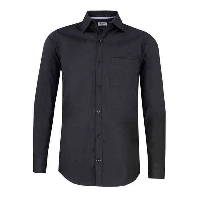 Camisa George Talla M Slim Fit Negro