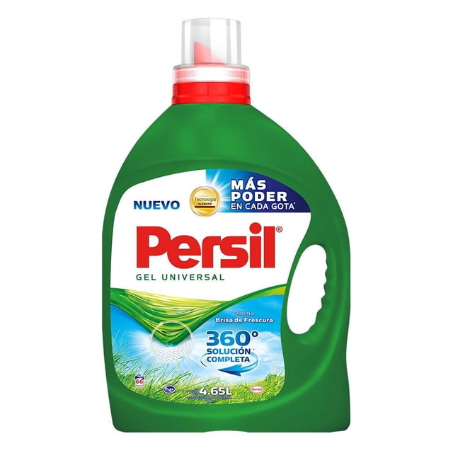 Detergente líquido Persil brisa de frescura para ropa blanca y de color 4.65 l