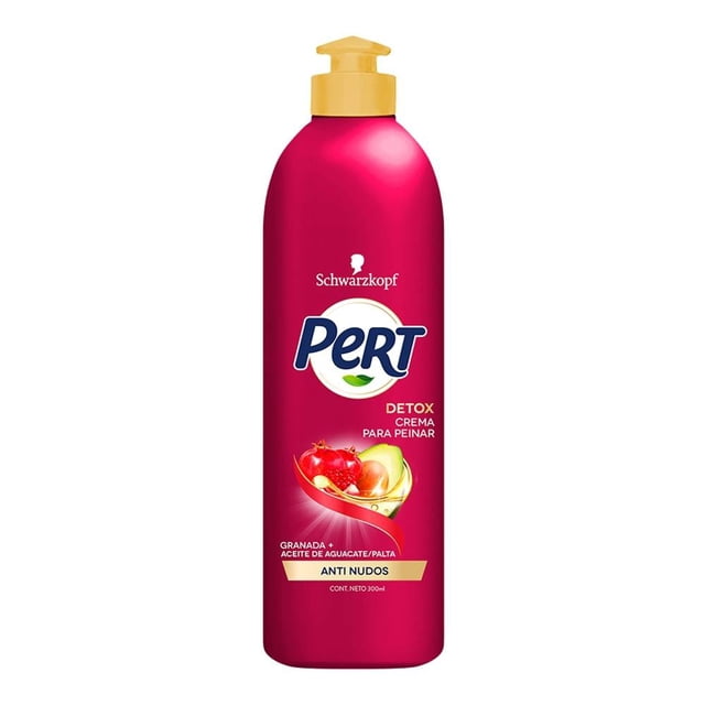 Crema para peinar Pert detox anti-nudos granada y aceite de aguacate 300 ml