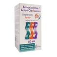 thumbnail image 1 of AMOXI/CLAVU Amoxicilina con ácido clavulánico suspensión junior 50 ml, 1 of 4