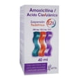 thumbnail image 1 of AMOXI/CLAVU Amoxicilina con ácido clavulánico 200 mg/ 28.5 mg suspensión pediátrica 40 ml, 1 of 4