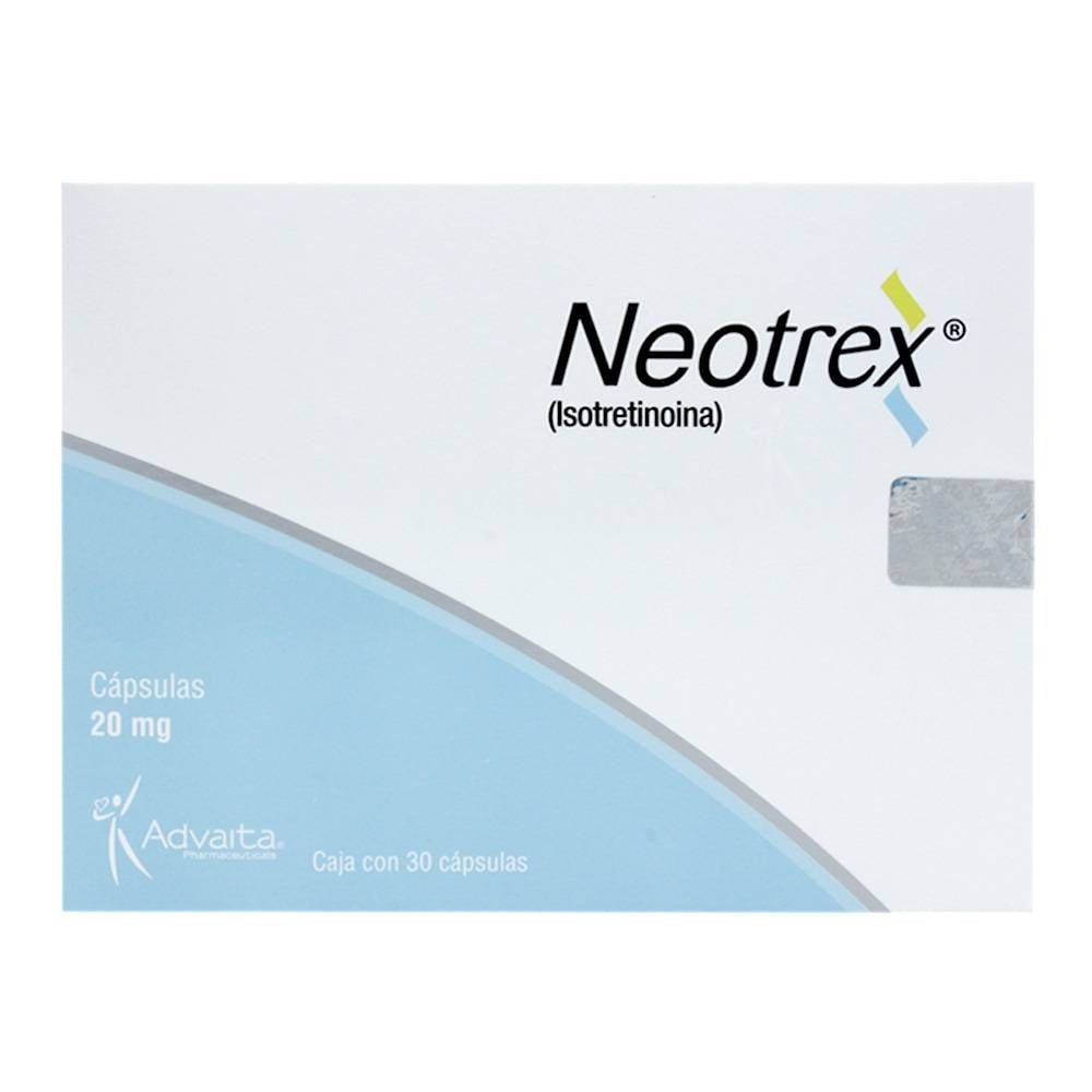 Neotrex 20 mg 30 cápsulas | Walmart en línea