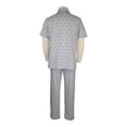 thumbnail image 2 of Pijama George Talla M con Figuras Gris, 2 of 3