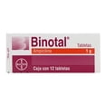 thumbnail image 1 of   Binotal 1 g tabletas 12 pzas, 1 of 4