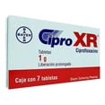 thumbnail image 1 of Cipro XR 1 g tabletas 7 pzas, 1 of 2