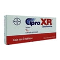 thumbnail image 1 of Cipro XR 1 g 3 tabletas de liberación prolongada, 1 of 1