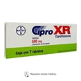 thumbnail image 2 of Cipro XR 500 mg 7 tabletas, 2 of 2