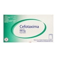 thumbnail image 1 of Cefotaxima Medi Mart 500 mg solución inyectable 1 frasco ámpula y 1 ampolleta de 2 ml, 1 of 4