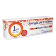 thumbnail image 1 of Jeringas Diabelab para insulina 1 ml 30 G X 13 mm caja con 10 pzas, 1 of 1