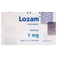 thumbnail image 1 of Lozam 40 tabletas de 1 mg c/u, 1 of 4