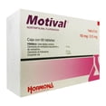 thumbnail image 1 of Motival 10 mg/0.5 mg 60 tabletas, 1 of 1