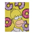 thumbnail image 1 of Cobertor Disney The Simpsons 1.27 X 1.52 mts Homero Donas Amarillo, 1 of 4