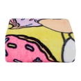 thumbnail image 4 of Cobertor Disney The Simpsons 1.27 X 1.52 mts Homero Donas Amarillo, 4 of 4
