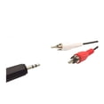 thumbnail image 2 of Cable de Audio Steren de 2 Plugs RCA a Plug 3.5 mm Estéreo modelo 255-4500, 2 of 4