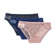 thumbnail image 2 of Pantaleta Secret Treasures para Mujer, Multicolor 1 Paquete con 3 Piezas Talla M, 2 of 4