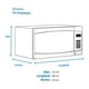 thumbnail image 4 of Horno de Microondas Panasonic  1.3 ft Blanco NN-SB636WRUH, 4 of 4
