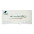 thumbnail image 1 of Acetazolamida 250 mg 20 tabletas, 1 of 4