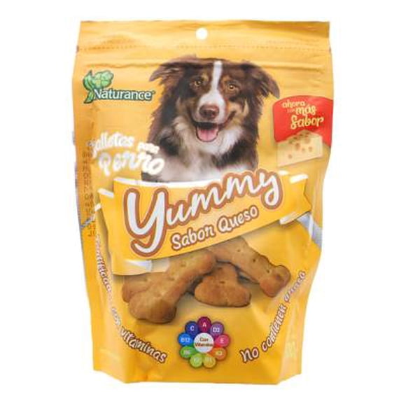 Premios para perro Naturance galletas Yummy queso 100 g