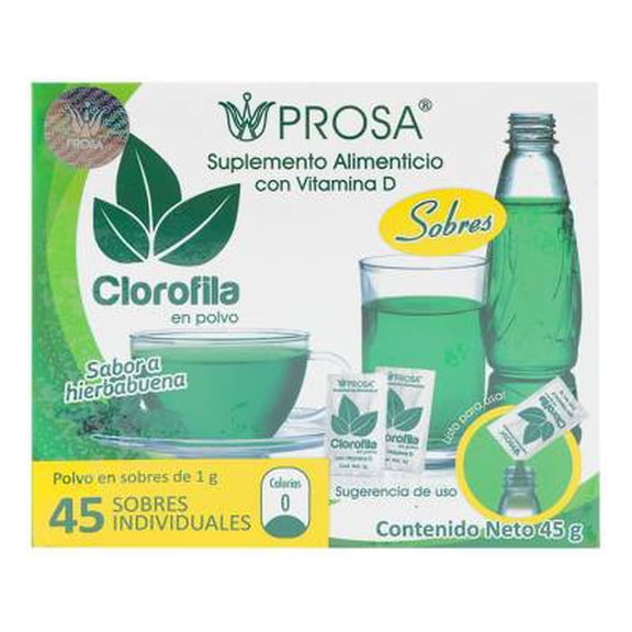 Suplemento alimenticio Prosa con vitamina D 45 g