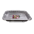 thumbnail image 1 of Charola de aluminio Great Value rectangular con asas 1 pza, 1 of 4