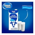 thumbnail image 2 of Leche Great Value entera 1 l, 2 of 3