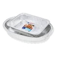 thumbnail image 1 of Charolas de aluminio Great Value con tapa paquete con 4 pzas, 1 of 4