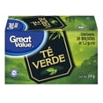 thumbnail image 1 of Té verde Great Value 20 sobres de 1.2 g c/u, 1 of 1