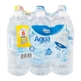 thumbnail image 1 of Agua Great Value 6 botellas de 1 l c/u, 1 of 4