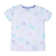 thumbnail image 1 of Playera George Niña 1 Estampado Caracoles Blanca, 1 of 2