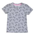 thumbnail image 1 of Playera George Niña 3X Estampado Unicornios Gris Jaspe, 1 of 2