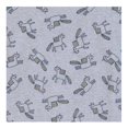 thumbnail image 2 of Playera George Niña 3X Estampado Unicornios Gris Jaspe, 2 of 2